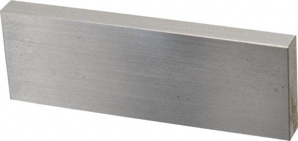 Value Collection - 4" Rectangular Steel Gage Block - Accuracy Grade AS-1, Includes NIST Traceability Certification - A1 Tooling