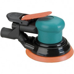 Dynabrade - 12,000 OPM, 14 CFM Air Consumption, Palm Air Orbital Sander - Round Pad, 1/4 NPT Inlet - A1 Tooling