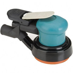 Dynabrade - 12,000 OPM, 14 CFM Air Consumption, Palm Air Orbital Sander - Round Pad, 1/4 NPT Inlet - A1 Tooling