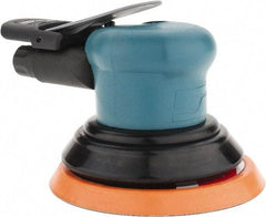 Dynabrade - 12,000 OPM, 14 CFM Air Consumption, Palm Air Orbital Sander - Round Pad, 1/4 NPT Inlet - A1 Tooling