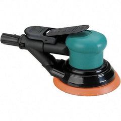 Dynabrade - 12,000 OPM, 14 CFM Air Consumption, Palm Air Orbital Sander - Round Pad, 1/4 NPT Inlet - A1 Tooling