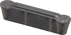 Kennametal - 0405M0R GMN Grade KC5010, 4.05mm Cutting Width Carbide Grooving Insert - 3.4mm Max Depth of Cut, Neutral, 2.03mm Corner Radius, TiAlN Finish - A1 Tooling