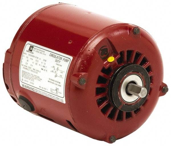 US Motors - 1/6 hp, ODP Enclosure, Auto Thermal Protection, 1,725 RPM, 115 Volt, 60 Hz, Industrial Electric AC/DC Motor - Size 48 Frame, Resilient Mount, 1 Speed, Sleeve Bearings, A Class Insulation, Reversible - A1 Tooling