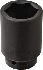 Proto - 1" Drive 2-1/16" Deep Impact Socket - 6 Points, 4-1/4" OAL - A1 Tooling