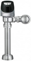 Sloan Valve Co. - 1-1/2" Spud Coupling, 1-1/2" Pipe, Closet Automatic Flush Valve - Single Flush, 1.6 Gal per Flush, Metal Cover, Powered by Solar Battery Backup - A1 Tooling