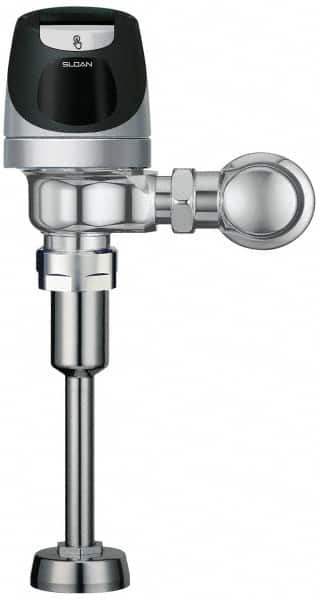 Sloan Valve Co. - 3/4" Spud Coupling, 3/4" Pipe, Urinal Automatic Flush Valve - Single Flush, 1 Gal per Flush, Metal Cover, Powered by Solar Battery Backup - A1 Tooling