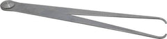 Starrett - 12 Inch Leg, Firm Joint, Steel, Polished, Inside Caliper - 16 Inch Max Measurement, 400mm Max Measurement, Flat Leg - A1 Tooling