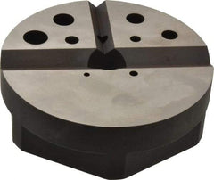 Starrett - 1 Piece Vise Bench Block - Alloy Steel, 1/8 - 7/8 Tapped Hole, 4-7/8" Wide, 1-1/2" High - A1 Tooling