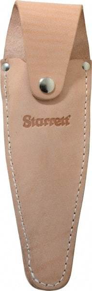 Starrett - 6" OAL, Leather Caliper Holster - 1 Piece, For Use with 6" (150 mm) 120/120M Series Dial Calipers - A1 Tooling