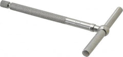 Starrett - 1-1/4 to 2-1/8 Inch, 2-3/8 Inch Overall Length, Telescoping Gage - 2-3/8 Inch Long Handle, Chrome Plated - A1 Tooling