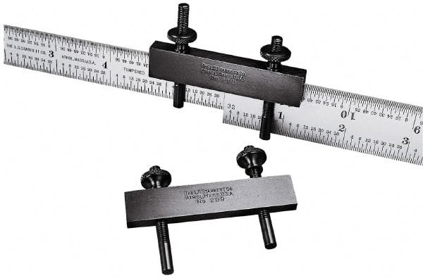 Starrett - Rule & Scale Accessories Type: Rule Clamp For Use With: Clamping 2 Rules Together - A1 Tooling