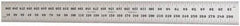 Starrett - 300mm Long, 0.5, 1mm Graduation, Flexible Steel Rule - Metric Graduation Style, 1" Wide, Silver, Satin Chrome Finish - A1 Tooling