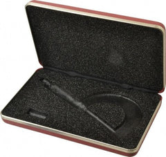 Starrett - Micrometer Case - 2" Max Measurement, Use with 226 & 226M Outside Micrometers - A1 Tooling