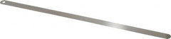 Starrett - 0.019 Inch Thick x 1/2 Inch Wide x 12 Inch Leaf Length, Parallel Feeler Gage - Tempered Steel - A1 Tooling