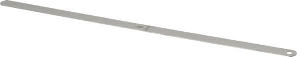 Starrett - 0.03 Inch Thick x 1/2 Inch Wide x 12 Inch Leaf Length, Parallel Feeler Gage - Tempered Steel - A1 Tooling