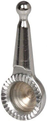 Starrett - 1/16" Ball Diam, Steel, Ball Test Indicator Contact Point - 5/32" Contact Point Length, Use with Starrett 711 Series Last Word Dial Test Indicators - A1 Tooling