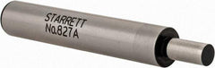 Starrett - 0.2" Head Diam, 3/8" Shank, Single End, Mechanical Edge Finder - Cylindrical Contact - A1 Tooling