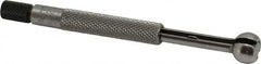 Starrett - 0.4 to 0.5 Inch Measurement, Small Hole Gage - 3-1/2 Inch Overall Length, Full Ball - A1 Tooling