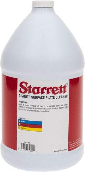 Starrett - 1 Gallon Inspection Surface Plate Cleaner - Bottle - A1 Tooling