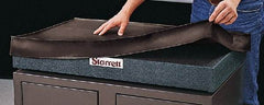 Starrett - 24 Inch Long x 18 Inch Wide Vinyl Inspection Surface Plate Cover - Black - A1 Tooling