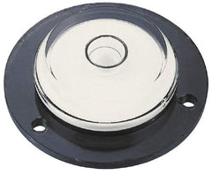 Starrett - 1-3/4 Inch Base Diameter, 1 Circle, Plastic Bull's Eye Circular Level - 1-3/4 Inch Inner Diameter - A1 Tooling