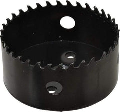 Starrett - 3-3/4" Diam, 1-5/8" Cutting Depth, Hole Saw - Carbide-Tipped Saw, Toothed Edge - A1 Tooling