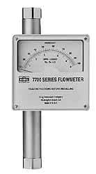 King - 1" Flange Port Stainless Steel Flowmeter - 1500 Max psi, 16.5 GPM, 316 Stainless Steel - A1 Tooling