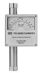 King - 2" Flange Port Stainless Steel Flowmeter - 1500 Max psi, 100 GPM, 316 Stainless Steel - A1 Tooling