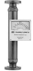 King - 2" Flange Port PVC/Hastelloy Flowmeter - 125 Max psi, 100 GPM, PVC - A1 Tooling