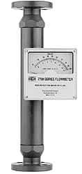 King - 1/2" Flange Port PVC/Hastelloy Flowmeter - 125 Max psi, 4 GPM, PVC - A1 Tooling