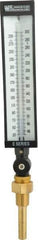 WGTC - 30 to 300°F, Industrial Thermometer with Standard Thermowell - 3-1/2 Inch Stem Length, 1-1/4 to 18 Inch Thread - A1 Tooling