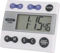 General - 4 Channel Timer - White - A1 Tooling