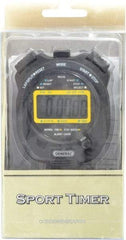 General - Small Display Stop Watch - Black - A1 Tooling