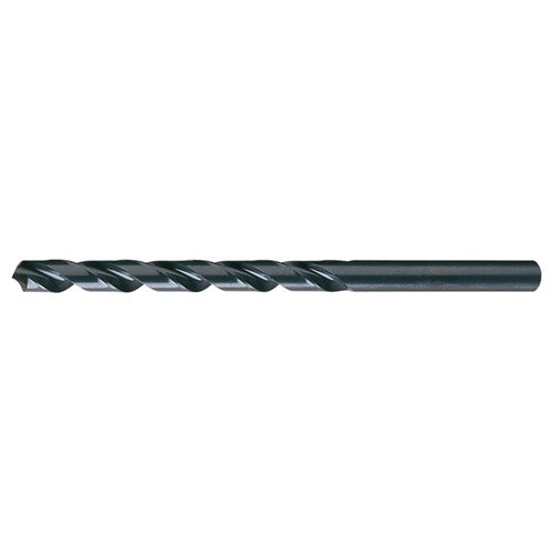 #10 RHS / RHC HSS 118 Degree Radial Point General Purpose Taper Length Drill - Steam Oxide - Exact Industrial Supply