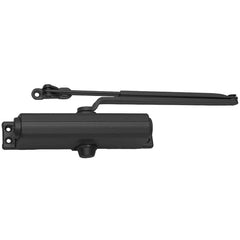 Door Closer Damper: 200 lb Load Capacity Plastic, Non-Handed