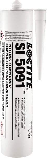 Loctite - 10.1 oz Cartridge Silicone - 0.33 min Working Time - A1 Tooling