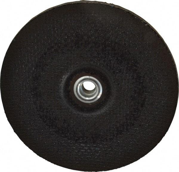 Norton - 24 Grit, 7" Wheel Diam, 1/4" Wheel Thickness, Type 28 Depressed Center Wheel - Aluminum Oxide, 8,600 Max RPM, Compatible with Angle Grinder - A1 Tooling