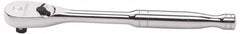 GearWrench - 3/8" Drive Pear Head Ratchet - Chrome Finish, 8.39" OAL, 60 Gear Teeth, Full Polished Handle, Flat Sealed Head - A1 Tooling