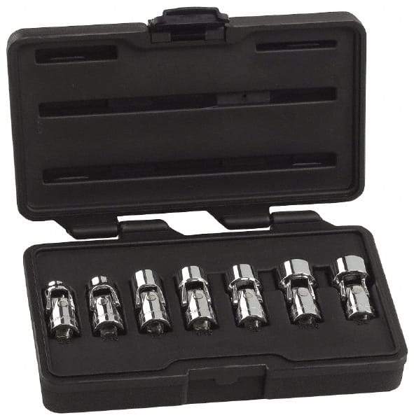 GearWrench - 7 Piece 3/8" Drive Standard Socket Set - 6 Points, 3/8 to 3/4", Inch Measurement Standard - A1 Tooling