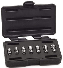 GearWrench - 7 Piece 1/4" Drive Standard Socket Set - 6 Points, 3/16 to 9/16", Inch Measurement Standard - A1 Tooling