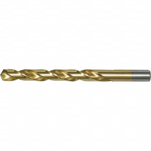 Chicago-Latrobe - 0.0135 to 0.039", 135° Point, TiN Finish, High Speed Steel Jobber Length Drill Bit Set - A1 Tooling