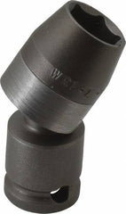 Apex - 3/8" Drive, Standard Hand Socket - 6 Points, 2-1/16" OAL, Steel - A1 Tooling