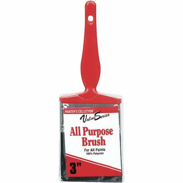 Rubberset - 3" Flat Synthetic Trim Brush - Plastic Thin Kaiser Handle - A1 Tooling