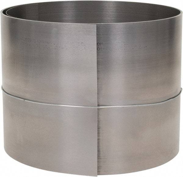 Made in USA - 15 Ft. Long x 6 Inch Wide x 0.012 Inch Thick, Roll Shim Stock - Steel - A1 Tooling