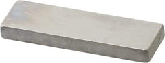 Mitutoyo - 0.126" Rectangular Steel Gage Block - Accuracy Grade 0, Includes Certificate of Inspection - A1 Tooling