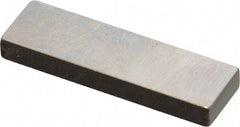 Mitutoyo - 0.133" Rectangular Steel Gage Block - Accuracy Grade 0, Includes Certificate of Inspection - A1 Tooling