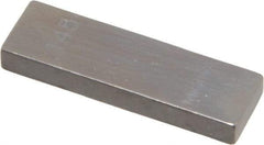 Mitutoyo - 0.145" Rectangular Steel Gage Block - Accuracy Grade 0, Includes Certificate of Inspection - A1 Tooling