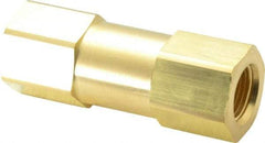 Parker - 1/2" Brass Check Valve - Inline, FNPT x FNPT, 3,000 WOG - A1 Tooling