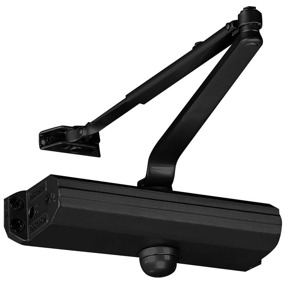 Door Closer Damper: 250 lb Load Capacity Plastic, Non-Handed