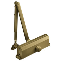 Door Closer Damper: 250 lb Load Capacity Plastic, Non-Handed